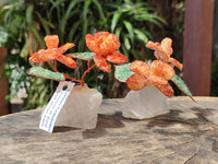 Hand Made Gemstone Double Rose Large - Sold Per Piece - From South Africa - Toprock Gemstones and Minerals