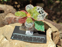 Hand Made Large Gemstone Orchid Flower - Sold Per Piece - From South Africa - Toprock Gemstones and Minerals