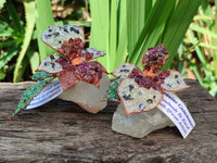 Hand Made Large Gemstone Orchid Flower - Sold Per Piece - From South Africa - Toprock Gemstones and Minerals