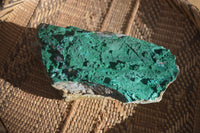 Natural Crystalline Malachite Specimens  x 2 From Congo - Toprock Gemstones and Minerals