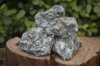 Natural Rare Emerald Mica In Matrix Cobbed Specimens x 12 From Mutoko, Zimbabwe - Toprock Gemstones and Minerals