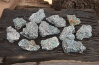 Natural Rare Emerald Mica In Matrix Cobbed Specimens x 12 From Mutoko, Zimbabwe - Toprock Gemstones and Minerals