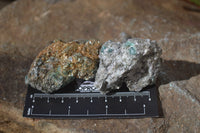 Natural Rare Emerald Mica In Matrix Cobbed Specimens x 12 From Mutoko, Zimbabwe - Toprock Gemstones and Minerals