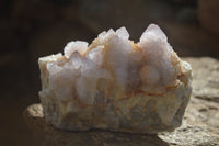 Natural Spirit Quartz Clusters x 2 From Boekenhouthoek, South Africa - Toprock Gemstones and Minerals