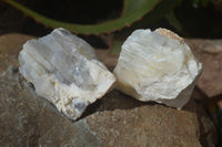 Natural Rough Dendritic White Opal Specimens  x 12 From Namibia - Toprock Gemstones and Minerals