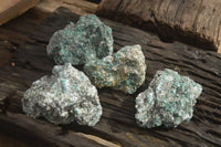 Natural Rare Emerald Mica In Matrix Cobbed Specimens x 4 From Mutoko, Zimbabwe - Toprock Gemstones and Minerals