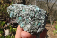 Natural Rare Emerald Mica In Matrix Cobbed Specimens x 7 From Mutoko, Zimbabwe - Toprock Gemstones and Minerals