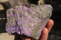 Natural Rough Stichtite & Serpentine Specimens x 5 From Barberton, South Africa - Toprock Gemstones and Minerals