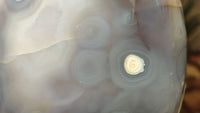 Polished Banded Agate Standing Free Forms  x 4 From West Coast, Madagascar - Toprock Gemstones and Minerals