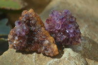 Natural Dark Amethyst Clusters x 35 From Kwaggafontein, South Africa - Toprock Gemstones and Minerals