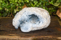 Natural Blue Celestite Geode Specimen  x 1 From Sakoany, Madagascar - Toprock Gemstones and Minerals