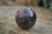 Polished Rhodonite Spheres  x 4 From Ambindavato, Madagascar - Toprock Gemstones and Minerals