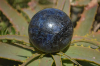 Polished Rare Iolite Spheres x 4 From Ambatofinandrahana, Madagascar - Toprock Gemstones and Minerals