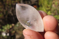 Polished Clear Quartz "Angel Tears" pendant pieces x 20 From Madagascar - Toprock Gemstones and Minerals