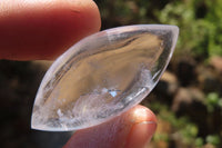 Polished Clear Quartz "Angel Tears" Pendant Pieces x 20 From Madagascar - Toprock Gemstones and Minerals