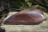 Polished Banded Tiger Iron Jasper Standing Free Form x 1 From Prieska, Northern Cape - Toprock Gemstones and Minerals