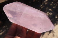 Polished Rose Quartz Crystals x 3 From Madagascar - Toprock Gemstones and Minerals