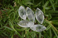 Polished Clear Quartz "Angel Tears" Pendant Pieces x 20 From Madagascar - Toprock Gemstones and Minerals