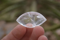 Polished Clear Quartz "Angel Tears" Pendant Pieces x 20 From Madagascar - Toprock Gemstones and Minerals