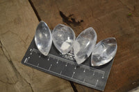 Polished Clear Quartz "Angel Tears" Pendant Pieces x 20 From Madagascar - Toprock Gemstones and Minerals