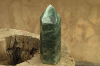 Polished Fuchsite Quartz Prism x 1 From Madagascar - Toprock Gemstones and Minerals