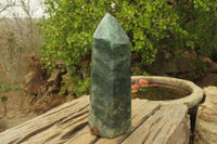 Polished Fuchsite Quartz Prism x 1 From Madagascar - Toprock Gemstones and Minerals