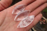 Polished Clear Quartz "Angel Tears" Pendant Pieces x 20 From Madagascar - Toprock Gemstones and Minerals