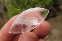 Polished Clear Quartz "Angel Tears" Pendant Pieces x 20 From Madagascar - Toprock Gemstones and Minerals