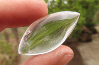 Polished Clear Quartz "Angel Tears" Pendant Pieces x 20 From Madagascar - Toprock Gemstones and Minerals