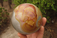 Polished Polychrome Jasper Spheres x 2 From Madagascar - Toprock Gemstones and Minerals