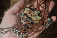 Polished Ancient Eagle Copper Wire Wrapped Pendants x 6 From Zimbabwe - Toprock Gemstones and Minerals