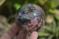 Polished Rhodonite Sphere-Balls x 4 From Ambindavato, Madagascar - Toprock Gemstones and Minerals