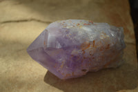 Polished Jacaranda Amethyst Crystals x 3 From Mumbwa, Zambia - Toprock Gemstones and Minerals