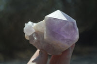 Polished Jacaranda Amethyst Crystals x 3 From Mumbwa, Zambia - Toprock Gemstones and Minerals