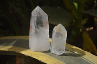 Polished Clear Quartz Points x 4 From Madagascar - Toprock Gemstones and Minerals