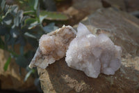 Natural Limonite Spirit Quartz Clusters x 12 From Boekenhouthoek, South Africa - Toprock Gemstones and Minerals