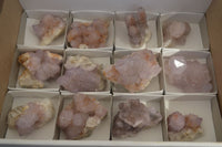 Natural Amethyst / Ametrine Spirit Quartz Clusters x 12 From South Africa - Toprock Gemstones and Minerals