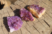 Natural Amethystos Amethyst Specimens x 35 From Kwaggafontein, South Africa - Toprock Gemstones and Minerals