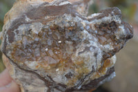 Natural Limonite Quartz Clusters x 4 From Solwezi, Zambia - Toprock Gemstones and Minerals