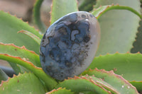 Polished Dendritic Agate Standing Free Forms x 6 From Madagascar - Toprock Gemstones and Minerals