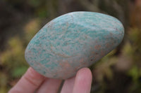 Polished Amazonite Standing Free Forms x 6 From Zimbabwe - Toprock Gemstones and Minerals