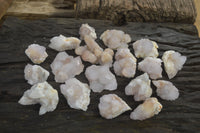 Natural Pale Ametrine Spirit Quartz Clusters x 20 From Boekenhouthoek, South Africa - Toprock Gemstones and Minerals