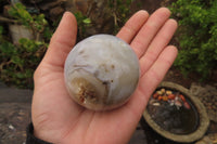 Polished Carnelian Agate Spheres x 6 From Madagascar - Toprock Gemstones and Minerals