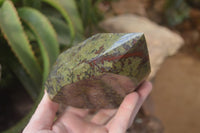 Polished "Dragons" Blood Stone Point x 1 From Tshipise, South Africa - Toprock Gemstones and Minerals
