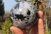 Polished Gabbro Spheres x 3 From Madagascar - Toprock Gemstones and Minerals