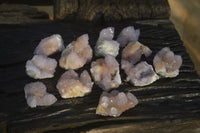 Natural Ametrine Spirit Quartz Clusters x 12 From Boekenhouthoek, South Africa - Toprock Gemstones and Minerals