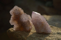 Natural Ametrine Spirit Quartz Clusters x 12 From Boekenhouthoek, South Africa - Toprock Gemstones and Minerals