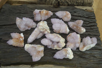 Natural Ametrine Spirit Quartz Clusters x 12 From Boekenhouthoek, South Africa - Toprock Gemstones and Minerals