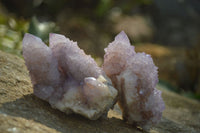 Natural Ametrine Spirit Quartz Clusters x 12 From Boekenhouthoek, South Africa - Toprock Gemstones and Minerals