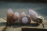 Natural Ametrine Spirit Quartz Clusters x 12 From Boekenhouthoek, South Africa - Toprock Gemstones and Minerals